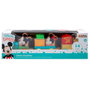 WOOMAX - Train en bois bébé Disney avec 14 pièces - Jouet éducatif pour enfant dès 18 mois