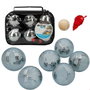 Color Baby Jeu de Pétanque 6 Boules - Dimensions 23 x 60 x 15 cm en Métal - Age Minimum Recommandé 6 Ans - Caja e Instrucciones en Espagnol, Français, Anglais, Portugais