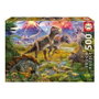 Educa Puzzle Rencontre de Dinosaures 500 pièces
