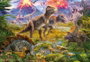 Educa - Puzzle 500 pièces Rencontre de Dinosaures - Langues: espagnol et anglais