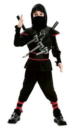 My Other Me - Déguisement Ninja Assassin pour Enfant - Taille 5-6 ans (4-6 ans) - Costume complet (vêtement, masque, ceinturon) - Polyester 100% - Multilingue