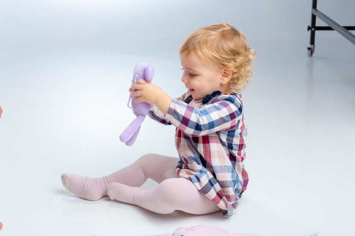 Berjuan Mosquidolls Peluche douce anti-moustiques lilas 24 cm, jouet d'éveil pour bébé dès 0 mois