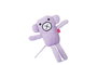 Berjuan Mosquidolls Peluche douce anti-moustiques lilas 24 cm, jouet d'éveil pour bébé dès 0 mois