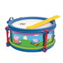 Reig Tambour Peppa Pig avec étui de transport - Jouet enfant 3 ans - Dimensions 8.50x19x19 cm