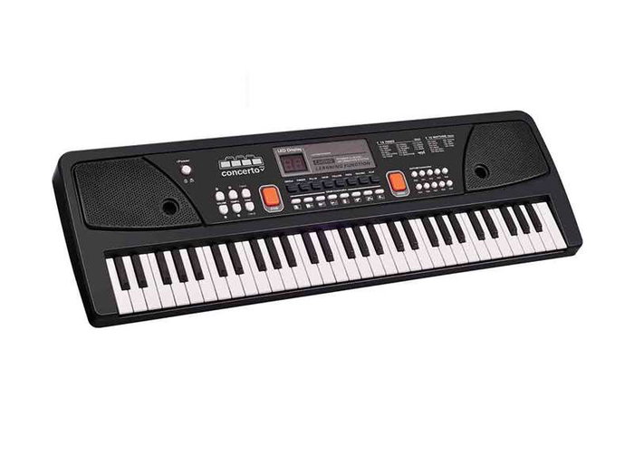 REIG - Orgue électronique 61 touches avec microphone - 16 types de sons, 6 démos, 10 rythmes, fonction enregistrement REIG - Orgue électronique 61 touches avec microphone - 16 types de sons, 6 démos, 10 rythmes, fonction enregistrement