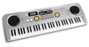 Reig - Orgue électronique avec micro, 61 touches, prise USB et câble audio, à piles, avec lumières, pour enfant 3 ans et plus