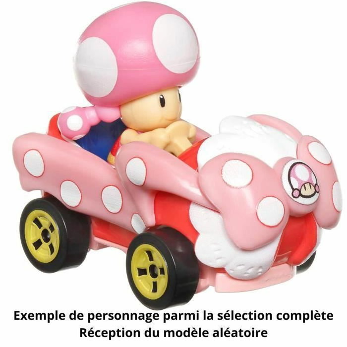 Hot Wheels Véhicule Mario Kart (Modèle Aléatoire) - Échelle 1:64
