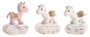 Creaciones Llopis Peluche licorne 26 cm avec manteau 90x75 cm - Modèles assortis