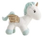 Creaciones Llopis Peluche licorne 26 cm avec manteau 90x75 cm - Modèles assortis