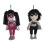 Creaciones Llopis Poupée Super Girls 32 cm avec cheveux en laine
