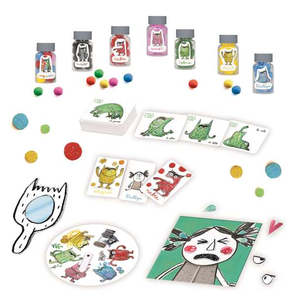 Diset - Juego Yo Descubro las Emociones, El Monstruo de Colores - Jeu éducatif 10 activités pour découvrir les émotions - Espagnol Diset - Juego Yo Descubro las Emociones, El Monstruo de Colores - Jeu éducatif 10 activités pour découvrir les émotions - Espagnol