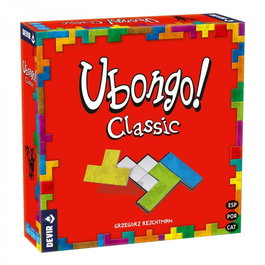 Devir Jeu de Société Ubongo Version Trilingue Espagnol Portugais Catalan 8+