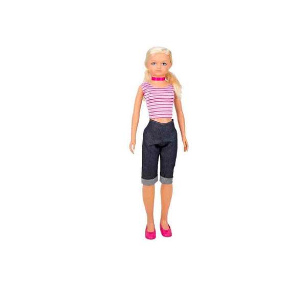 Vicam Muñeca Maria, poupée de coiffure avec cheveux à coiffer de 105 cm, pour enfants de 3 à 7 ans, modèles assortis