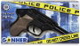 Gonher Pistola Policia 8 Tiros en Noir 17x12x3 cm