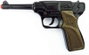 Gonher Pistola Policia 8 Tiros en Noir 17x12x3 cm