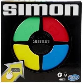 Hasbro Gaming Simon - Jeu de société électronique de mémoire de sons et lumières pour enfants à partir de 8 ans