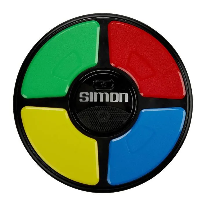 Hasbro Gaming Simon - Jeu de société électronique de mémoire de sons et lumières pour enfants à partir de 8 ans
