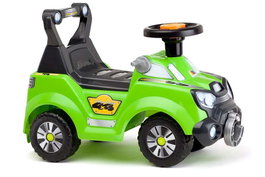 Molto Correpasillos 4x4 avec poussoir et plateau de sécurité 92 cm, jouet premier âge avec sons et lumières, pour enfants à partir de 1 an