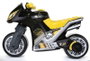 Molto Correpasillos Moto Cross noir et jaune 73 cm - Motocyclette d'équilibre pour enfants (18 mois+)