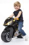 Molto Correpasillos Moto Cross noir et jaune 73 cm - Motocyclette d'équilibre pour enfants (18 mois+)