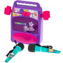 Reig Bafle avec 2 Microphones Barbie, Haut-parleur lumineux avec sons pour enfant à partir de 3 ans