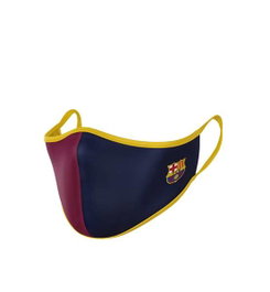 Safta Masque pour Enfants F.C. Barcelona Original - Masque infantile officiel FC Barcelone, taille XS, âge recommandé 6 ans et plus