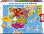 Educa Puzzle 150 pièces Provinces d'Espagne