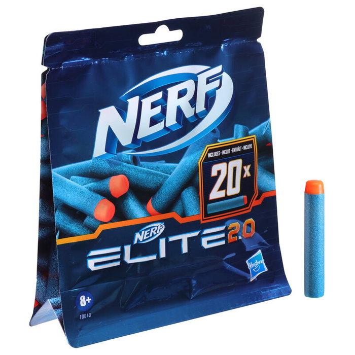 HASBRO Nerf Elite 2.0 Pack de 20 Fléchettes