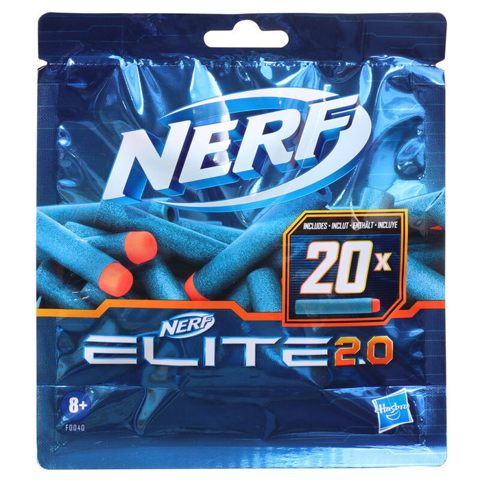 HASBRO Nerf Elite 2.0 Pack de 20 Fléchettes