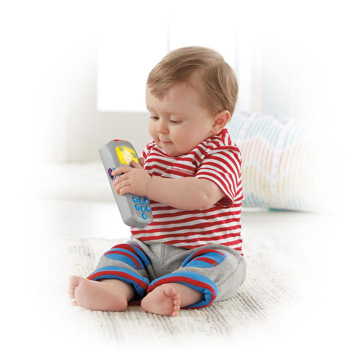 Fisher-Price Mando A Distancia De Perrito Dld35 - Télécommande éducative interactive pour enfant avec chansons et apprentissage en espagnol