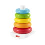 Fisher-Price Pyramide à empiler balanceante éco avec 5 anneaux - Jouet d'éveil pour bébé dès 6 mois