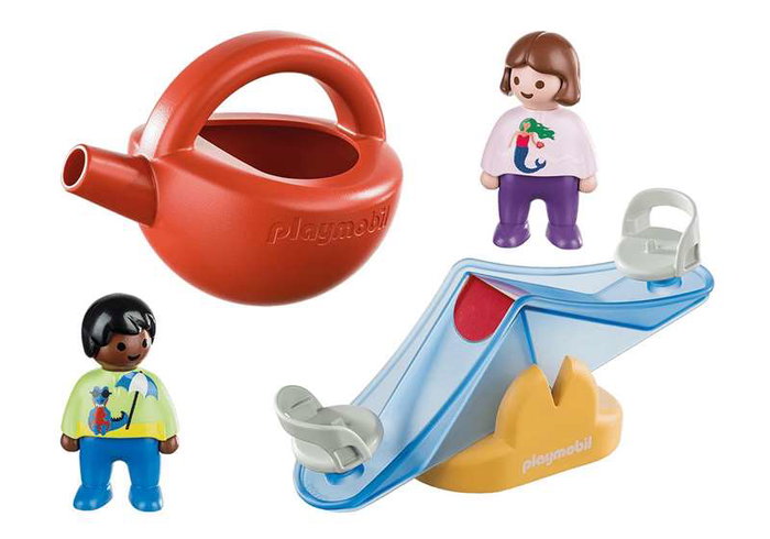 Playmobil 1.2.3 Balancier Aquatique avec Arrosoir 70269