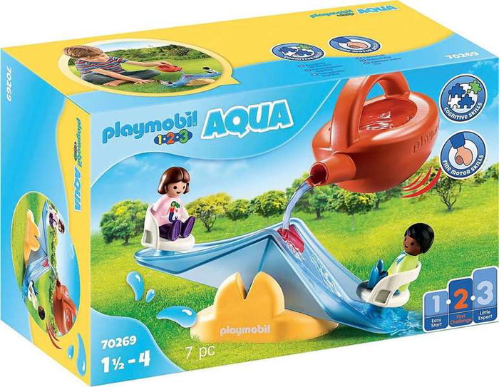 Playmobil 1.2.3 Balancier Aquatique avec Arrosoir 70269