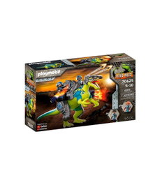 Playmobil Spinosaurus Double Pouvoir Défense avec Armure et Canons