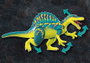 Playmobil Spinosaurus Double Pouvoir Défense avec Armure et Canons