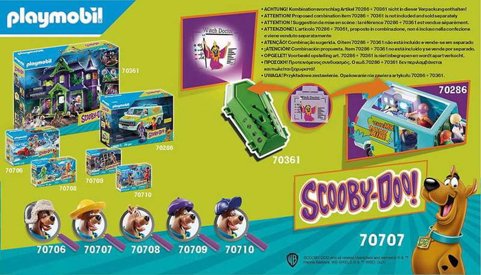 Playmobil SCOOBY-DOO! Aventura con Witch Doctor