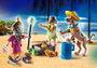Playmobil Scooby-Doo! Aventure avec le Sorcier - Set Scooby et Velma Hawaïens - Jeu de Construction Enfant 5-12 Ans