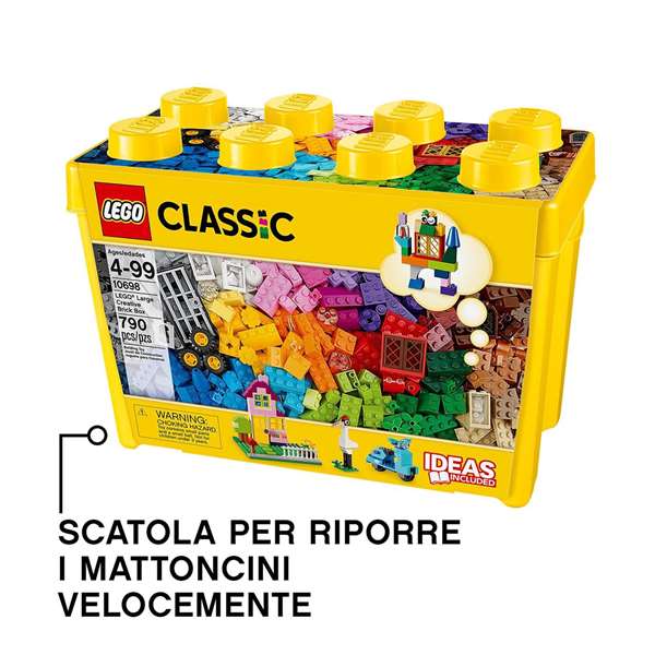 LEGO Classic 10698 Boîte de Briques Créatives Deluxe - 790 pièces LEGO Classic 10698 Boîte de Briques Créatives Deluxe - 790 pièces