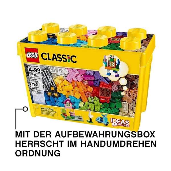 LEGO Classic 10698 Boîte de Briques Créatives Deluxe - 790 pièces LEGO Classic 10698 Boîte de Briques Créatives Deluxe - 790 pièces