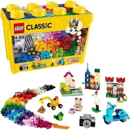 LEGO Classic 10698 Boîte de Briques Créatives Deluxe, Jeu de Construction 790 Pièces, 33 Couleurs