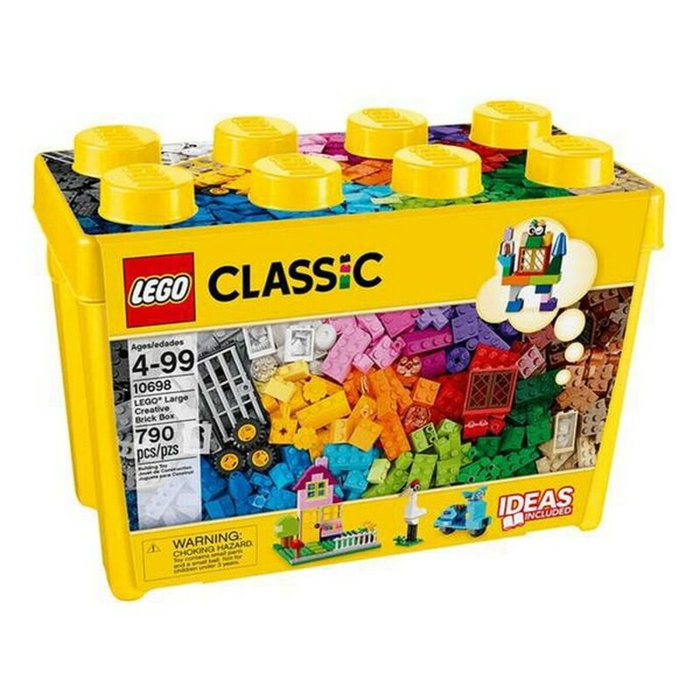 LEGO Classic 10698 Boîte de Briques Créatives Deluxe, Jeu de Construction 790 Pièces, 33 Couleurs