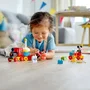 Lego 10941 DUPLO Disney Le Train d'Anniversaire de Mickey et Minnie, Jouet avec Train et Figurines pour Enfant de 2 Ans et Plus
