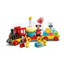 Lego 10941 DUPLO Disney Le Train d'Anniversaire de Mickey et Minnie, Jouet avec Train et Figurines pour Enfant de 2 Ans et Plus
