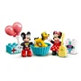 Lego 10941 DUPLO Disney Le Train d'Anniversaire de Mickey et Minnie, Jouet avec Train et Figurines pour Enfant de 2 Ans et Plus