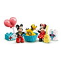 LEGO DUPLO Le Train d'Anniversaire de Mickey et Minnie avec figurines et train de 22 pièces