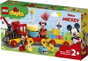 LEGO DUPLO Le Train d'Anniversaire de Mickey et Minnie avec figurines et train de 22 pièces
