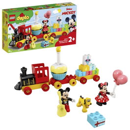 LEGO DUPLO Le Train d'Anniversaire de Mickey et Minnie 10941