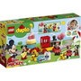 LEGO DUPLO Le Train d'Anniversaire de Mickey et Minnie avec figurines et train de 22 pièces