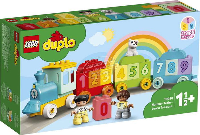 LEGO DUPLO Le train des chiffres 10954