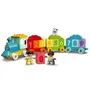 Lego 10954 DUPLO Le train des chiffres - Train à pousser éducatif avec 10 briques numérotées et figurines pour apprendre à compter, jouet d'éveil 1.5 an et plus